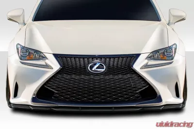 2014-2018 Lexus RC Series RC200T RC350 Duraflex AG Design Front Lip Spoiler - 1 Piece ( F Sport model only ) - 115804