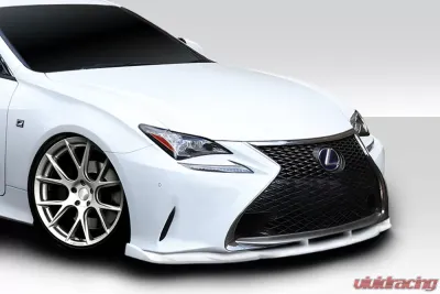 2014-2018 Lexus RC Series RC200T RC350 Duraflex AG Design Front Lip Spoiler - 1 Piece ( F Sport model only ) - 115804