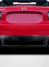 2006-2008 Mazda Miata MX 5 Carbon Creations GVR Rear Diffuser - 3 Piece                                     - 115811 - Image 6