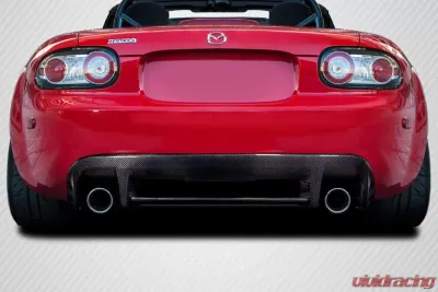 2006-2008 Mazda Miata MX 5 Carbon Creations GVR Rear Diffuser - 3 Piece - 115811