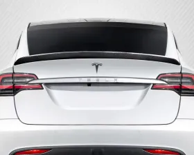 2016-2023 Tesla Model X Carbon Creations High Kick Rear Wing Spoiler - 1 Piece