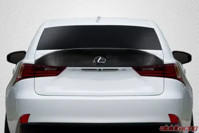 2014-2020 Lexus IS Series IS250 IS350 Carbon Creations Performance Rear Wing Spoiler - 1 Piece - 115821
