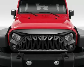 2007-2018 Jeep Wrangler Duraflex Monster Grille - 1 Piece