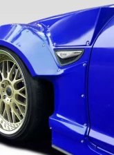2009-2011 Mazda RX-8 Duraflex RBS Front Fender Flares - 4 Piece                                     - 115825 - Image 6
