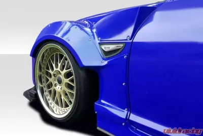 2009-2011 Mazda RX-8 Duraflex RBS Front Fender Flares - 4 Piece - 115825