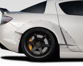 2009-2011 Mazda RX-8 Duraflex RBS Rear Fender Flares - 4 Piece