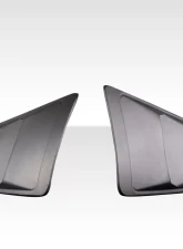 2015-2023 Ford Mustang Duraflex MPX Rear Window Scoops - 2 Piece                                     - 115835 - Image 2