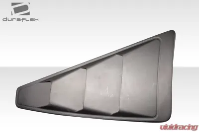 2015-2023 Ford Mustang Duraflex MPX Rear Window Scoops - 2 Piece - 115835