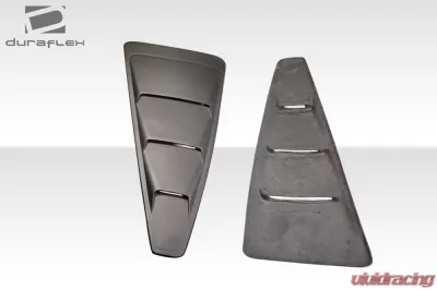 2015-2023 Ford Mustang Duraflex MPX Rear Window Scoops - 2 Piece - 115835