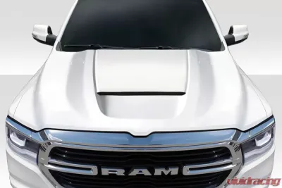 2019-2023 Dodge Ram 1500 Duraflex SRT Ram Air Hood - 1 Piece - 115844