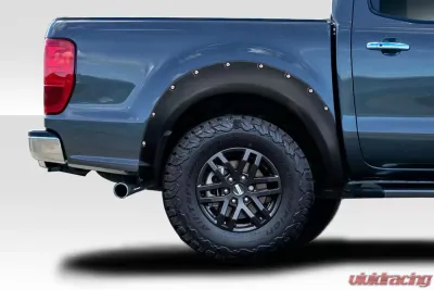 2019-2023 Ford Ranger Duraflex AVR Fender Flares - 6 Pieces - 115855