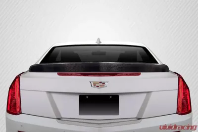 2012-2019 Cadillac ATS 2DR Carbon Creations V Look Rear Wing Spoiler - 1 Piece - 115878