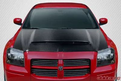 2005-2007 Dodge Magnum Carbon Creations Demon Look Hood - 1 Piece - 115884