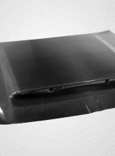 2005-2007 Dodge Magnum Carbon Creations Demon Look Hood - 1 Piece                                     - 115884 - Image 4