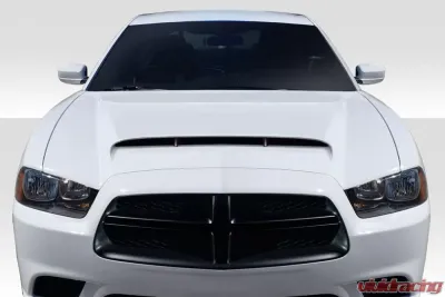 2011-2014 Dodge Charger Duraflex Demon Look Hood - 1 Piece - 115885