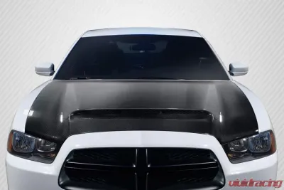 2011-2014 Dodge Charger Carbon Creations Demon Look Hood - 1 Piece - 115886