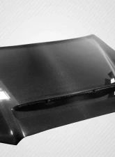 2011-2014 Dodge Charger Carbon Creations Demon Look Hood - 1 Piece                                     - 115886 - Image 4