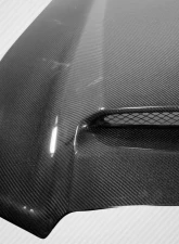 2011-2014 Dodge Charger Carbon Creations Demon Look Hood - 1 Piece                                     - 115886 - Image 6