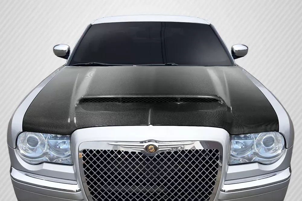 2005-2010 Chrysler 300 300C Carbon Creations Demon Look Hood - 1 Piece - 115892