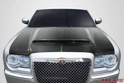 2005-2010 Chrysler 300 300C Carbon Creations Demon Look Hood - 1 Piece - 115892