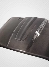 2007-2018 Jeep Wrangler Carbon Creations Avenger Hood - 1 Piece                                     - 115894 - Image 5