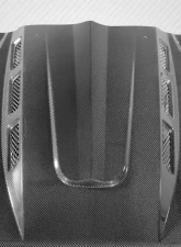 2007-2018 Jeep Wrangler Carbon Creations Avenger Hood - 1 Piece                                     - 115894 - Image 4