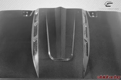 2007-2018 Jeep Wrangler Carbon Creations Avenger Hood - 1 Piece - 115894