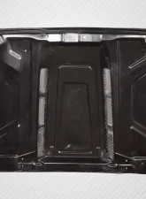 2007-2018 Jeep Wrangler Carbon Creations Avenger Hood - 1 Piece                                     - 115894 - Image 10