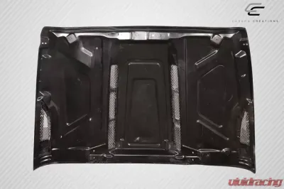 2007-2018 Jeep Wrangler Carbon Creations Avenger Hood - 1 Piece - 115894