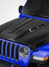 2007-2018 Jeep Wrangler Carbon Creations Avenger Hood - 1 Piece                                     - 115894 - Image 2