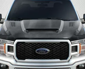 2015-2020 Ford F-150 Carbon Creations CVX Hood - 1 Piece
