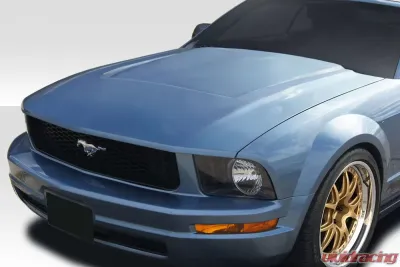 2005-2009 Ford Mustang Duraflex GTH Look Hood - 1 Piece - 115897