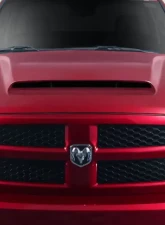 2009-2018 Dodge Ram 1500 Duraflex Demon Look Hood - 1 Piece                                     - 115899 - Image 7
