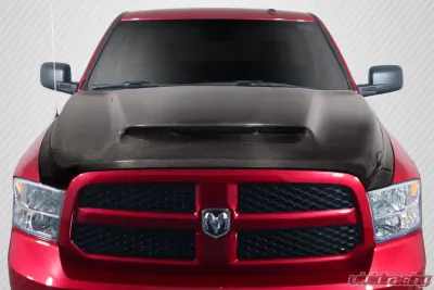 2009-2018 Dodge Ram 1500 Carbon Creations Demon Look Hood - 1 Piece - 115900