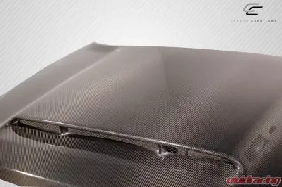 2009-2018 Dodge Ram 1500 Carbon Creations Demon Look Hood - 1 Piece - 115900