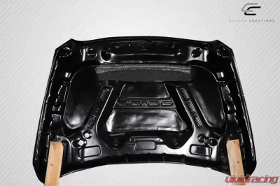 2009-2018 Dodge Ram 1500 Carbon Creations Demon Look Hood - 1 Piece - 115900
