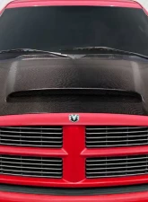 2002-2008 Dodge Ram 1500 2500 3500 Carbon Creations Demon Look Hood - 1 Piece                                     - 115902 - Image 9