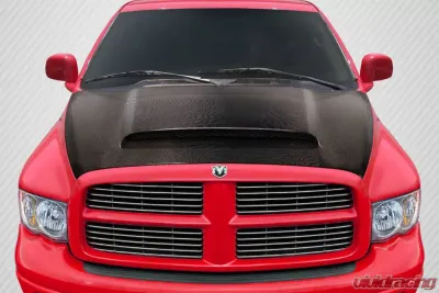 2002-2008 Dodge Ram 1500 2500 3500 Carbon Creations Demon Look Hood - 1 Piece - 115902