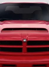 1994-2001 Dodge Ram Duraflex Demon Look Hood - 1 Piece                                     - 115903 - Image 7