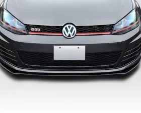 2015-2017 Volkswagen Golf GTI Duraflex Max Front Lip Under Spoiler - 1 Piece