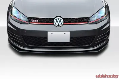 2015-2017 Volkswagen Golf GTI Duraflex Max Front Lip Under Spoiler - 1 Piece - 115909