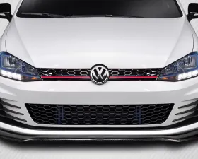 2015-2017 Volkswagen Golf GTI Carbon Creations Max Front Lip Under Spoiler - 1 Piece