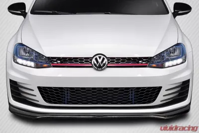 2015-2017 Volkswagen Golf GTI Carbon Creations Max Front Lip Under Spoiler - 1 Piece - 115910
