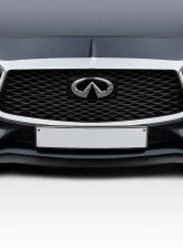 2017-2022 Infiniti Q60 Duraflex Aero Front Lip Splitter - 1 Piece                                     - 115950 - Image 7