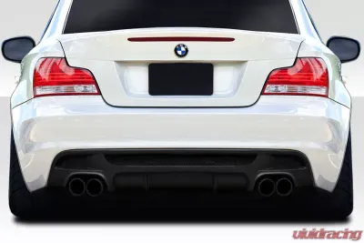2008-2013 BMW 1 Series E82 E88 Duraflex M Tech Rear Diffuser - 1 Piece - 115951