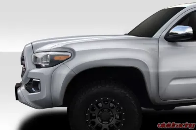 2016-2023 Toyota Tacoma Duraflex 4.5" Bulge Front Fenders - 4 Piece - 115955