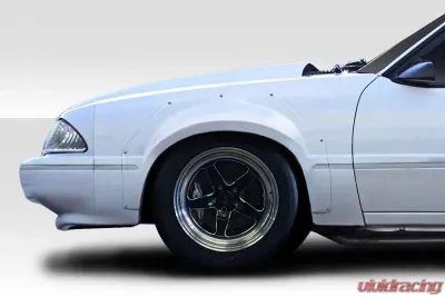 1979-1993 Ford Mustang Duraflex C Tech 2" Wide Body Front Fender Flares - 2 Piece - 115960
