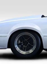 1979-1993 Ford Mustang Duraflex C Tech 2" Wide Body Front Fender Flares - 2 Piece                                     - 115960 - Image 2