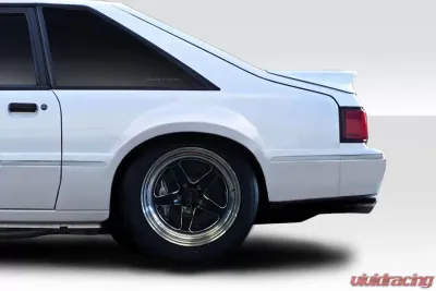 1979-1993 Ford Mustang Duraflex C Tech 2" Wide Body Rear Fender Flares - 2 Piece - 115961