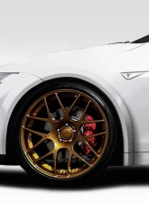 2012-2023 Tesla Model S Duraflex RVS Front Fender Flares - 4 Piece                                     - 115967 - Image 8